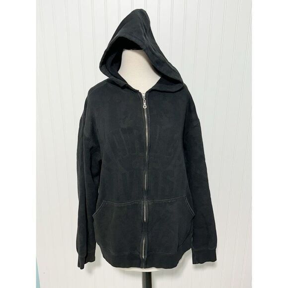 Harley-Davidson Other - Harley Davidson Men's Full Zip Long Sleeve Hoodie Black Size Large‎